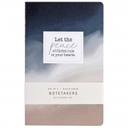 2pk -Notetakers Let The Peace Of Christ Rule - (Pack of 2)