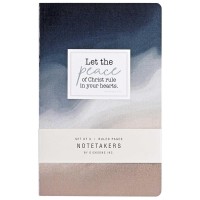 2pk -Notetakers Let The Peace Of Christ Rule - (Pack of 2)