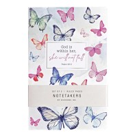 2pk -Notetakers God Is Within Her Psalm 46:5 - (Pack of 2) 2pk -Notetakers God Is Within Her Psalm 46:5 - (Pack of 2)