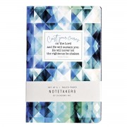 2pk -Notetakers Cast You Cares On The Lord - (Pack of 2)