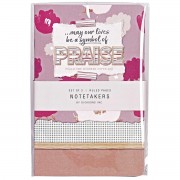 2pk -Notetakers Blessed Praise Boldness Set 3 - (Pack of 2)