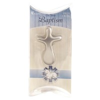 4pk -CRS PALM BAPTISM ZINC AL 2 1/2"H - Pack of 4 4pk -CRS PALM BAPTISM ZINC AL 2 1/2"H - Pack of 4