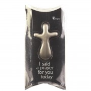 4pk -Palm Cross I Said A Prayer - Pack of 4