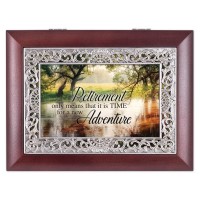 RETIREMENT WOODED POND SCENE O