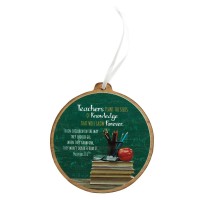 3pk -Ornament Teacher Plant The Seed MDF 4in - Pack of 3 3pk -Ornament Teacher Plant The Seed MDF 4in - Pack of 3