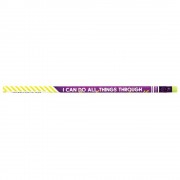 144pk -PENCIL-I CAN DO ALL THINGS - Pack of 144 144pk -PENCIL-I CAN DO ALL THINGS - Pack of 144