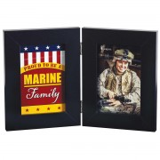 2pk -Double Photo Frame Proud Marine Family - (Pack of 2)