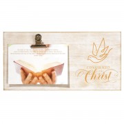 2pk -PHOTO FRM WALL CONFIRMED IN CHRIST MDF - (Pack of 2)