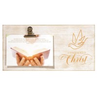 2pk -PHOTO FRM WALL CONFIRMED IN CHRIST MDF - (Pack of 2)