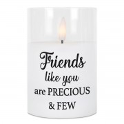 2pk -LED Candle Friends Like You Precious 4in - (Pack of 2) 2pk -LED Candle Friends Like You Precious 4in - (Pack of 2)