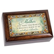 Mother Petite Jeweled Musical Box