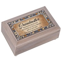 Grandmother Jeweled Musical Keepsake Box