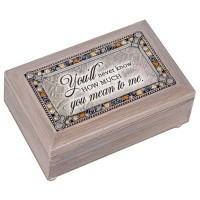 You'll Never Petite Jeweled Musical Box