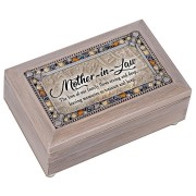 Mother-in-Law Petite Jeweled Musical Box