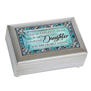 Daughter You Petite Jeweled Musical Box Daughter You Petite Jeweled Musical Box
