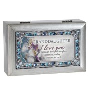Granddaughter Petite Jeweled Musical Box