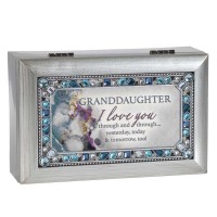 Granddaughter Petite Jeweled Musical Box Granddaughter Petite Jeweled Musical Box