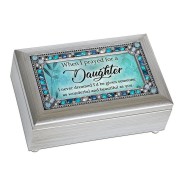 When I Prayed Petite Jeweled Musical Box