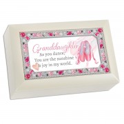 Petite Music Box Granddaughter Jeweled