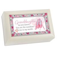 Petite Music Box Granddaughter Jeweled