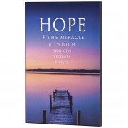 Wall Plaque Hope Is The Miracle