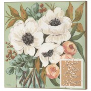 Wall D+â-¬cor Bouquet God Bless This Home