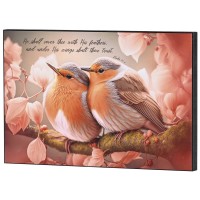 2pk -Wall Plaque He Shall Cover Thee - (Pack of 2) 2pk -Wall Plaque He Shall Cover Thee - (Pack of 2)