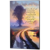 Wall Plaque Trust In The Lord Prov.3:5-6 Wall Plaque Trust In The Lord Prov.3:5-6