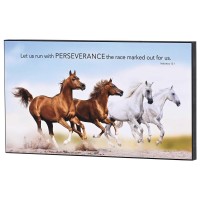 2pk -Wall Plaque Run With Perseverance - (Pack of 2)