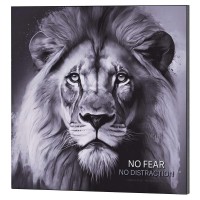 Wall Plaque No Fear No Distraction 15x15