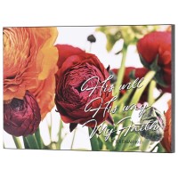 Wall Plaque His Will His Way My Faith Wall Plaque His Will His Way My Faith