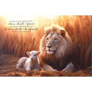 Wall Plaque Lion And The Lamb