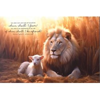 Wall Plaque Lion And The Lamb