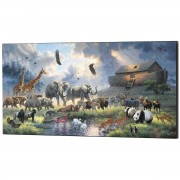 Wall Plaque Noahs Ark 24x12 MDF