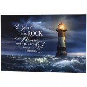 Wall Plaque The Lord Is My Rock