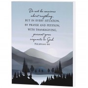 2pk -Wall Plaque Do Not Be Anxious Phil. 4:6 - (Pack of 2)
