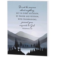 2pk -Wall Plaque Do Not Be Anxious Phil. 4:6 - (Pack of 2)