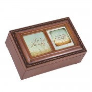 Petite Music Box In Memory Woodgrain