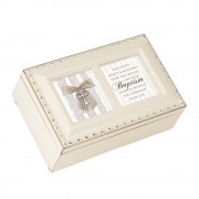 PETITE MUSIC BOX BLESSINGS BAPTISM BOW