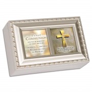 PETITE MUSIC BOX COMMUNION CROSS