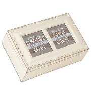 Sweet Baby Girl Petite Musical Box