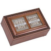 Sweet Baby Boy Petite Musical Box