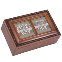 Sweet Baby Boy Petite Musical Box