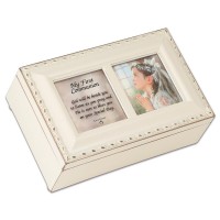 First Communion Girl Petite Musical Box