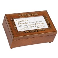 PETITE MUSIC BOX ROSETTE CARRIED HEAVEN