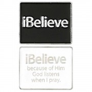 PKT STN IBELIEVE BECAUSE OF - Pack of 6 PKT STN IBELIEVE BECAUSE OF - Pack of 6