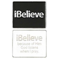 PKT STN IBELIEVE BECAUSE OF - Pack of 6 PKT STN IBELIEVE BECAUSE OF - Pack of 6