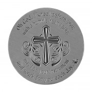 4pk -CHAL COIN THOSE WHO SERVE TIN/ZINCALY - Pack of 4
