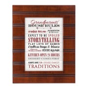 GRANDPARENT RULES 5X7 WG GRANDPARENT RULES 5X7 WG