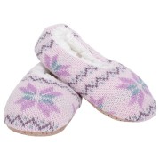 2pk -Women's Lilac and Purple Indoor Slipper - (Pack of 2)